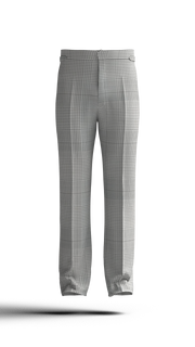 Men's Prince of Wales Check Suit Trousers